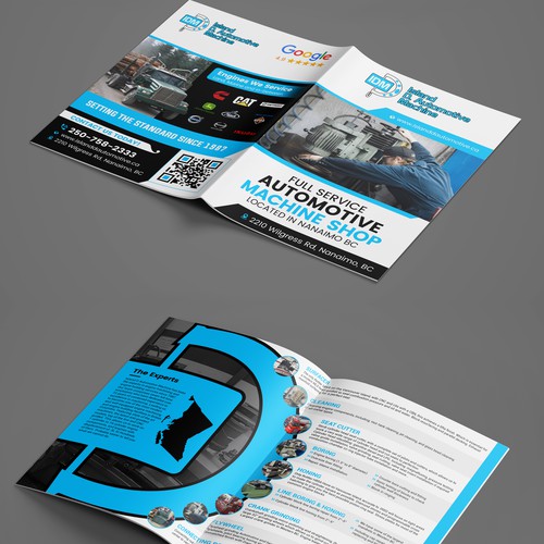 Design a Brochure for a Machine shop Design von PAPRI802030