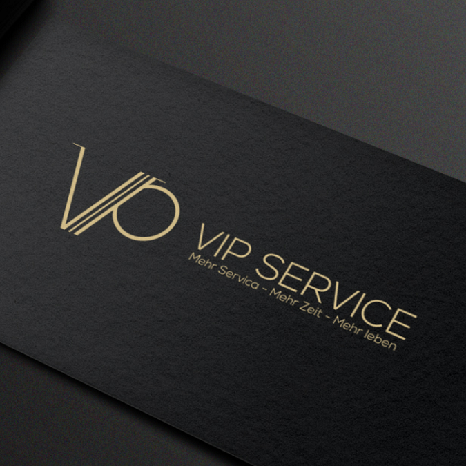 Generate a luxury logo for a vip service. | Logo design contest