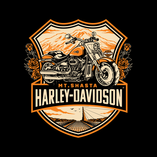 Logo for Northern California Harley-Davidson Dealership Design by chusnanlutfi