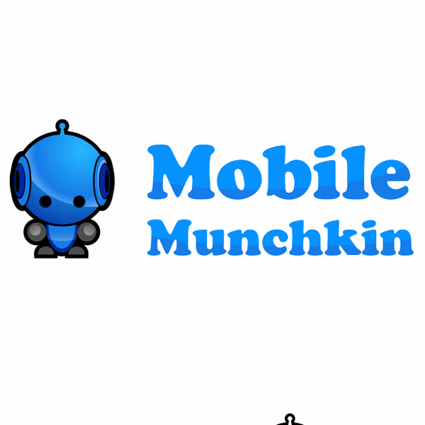 Design by RSCH titled "Classy LOGO for kids' iPhone app company Mobile Munchkin"