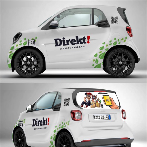 fleet marketing for delivery services Design by dnite