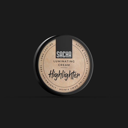 Sacha Luminating Cream Highlighter Design by Baba Gafarov