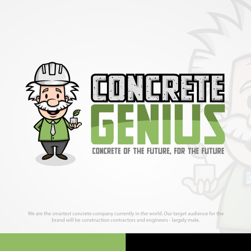 Fun Genius Avatar And Logo Needed For Concrete Franchise Logo