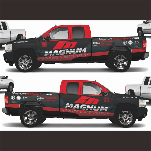 Full Truck Wrap Design Design by TANSA ART