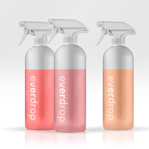 Diseño de Premium Spray Bottle and Packaging for Cleaning Supplies de Jorge Ros