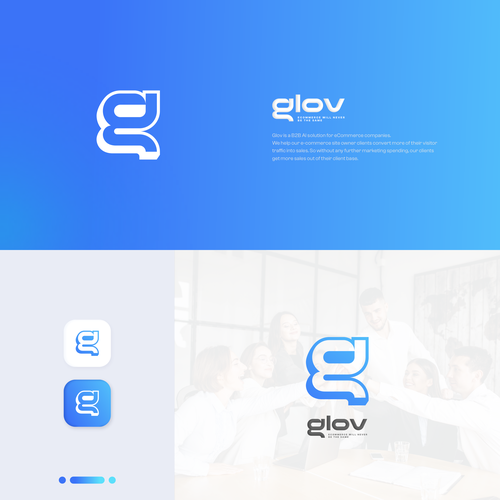 Branding for A Breakthrough AI Company Diseño de Bayudaswara
