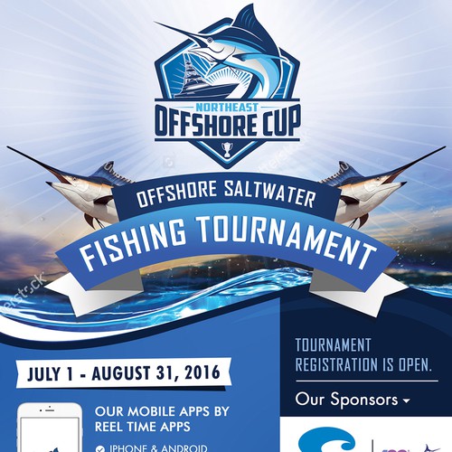 Fishing Tournament Ad/Flyer Postcard, flyer or print contest