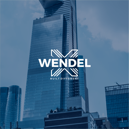 Luxury Logo Design for Wendel X — A Premium Construction Brand Built Different Design by iLyasa™