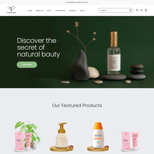 MAAAMAAA Web design contest Design by ⚡️unbox.style⚡️