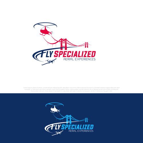 Diseño de Helicopter | Aviation Company logo for flight experiences de Walco