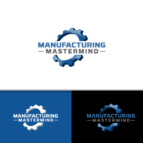 Manufacturing Mastermind LOGO Design by FxFactor™