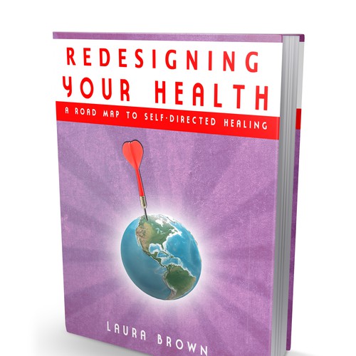 Create a striking road map to wellness book cover for Redesigning Your Health Design by chicoc