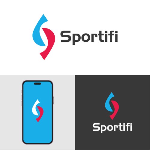 Design a sport app logo; app used for venue booking and player matching Design by MannerStudio
