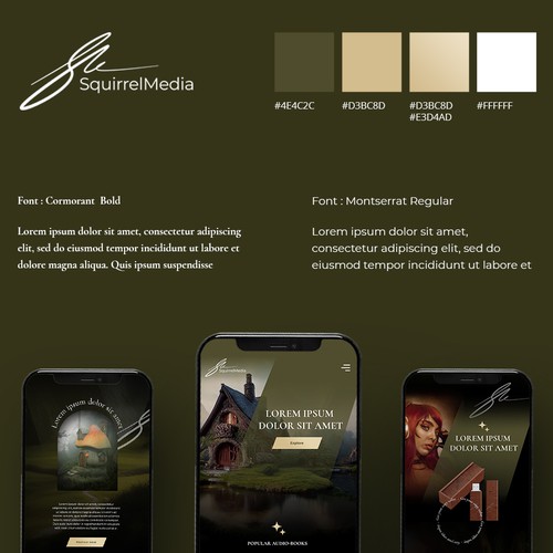 Web page design contest entry by Beryl O.