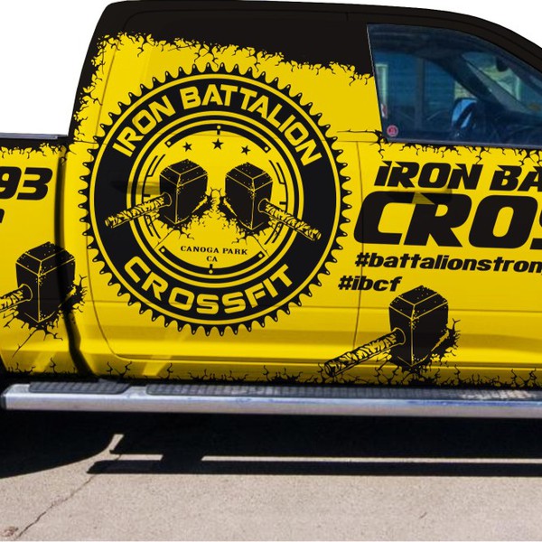 Wrap our truck!! 2015 RAM 1500 for Iron Battalion CrossFit.