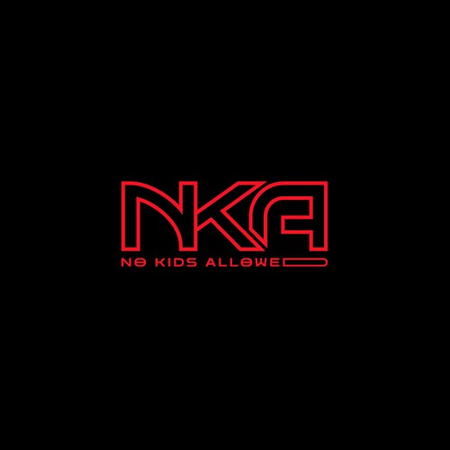 DJ Name Logo Needed for Marketing- NKA (No Kids Allowed) Design by semburat