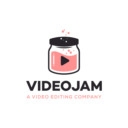 Cool logo for video editing company combining creativity and tech Design by Nine™