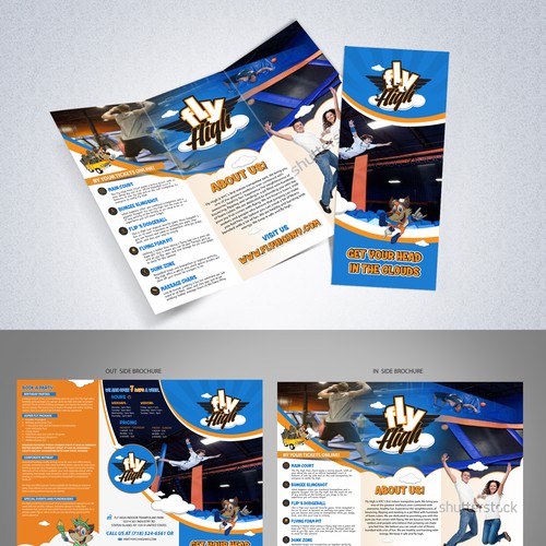 Create an Exciting Brochure for NYC's First Indoor Trampoline Park ...