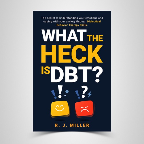 Kickass eBook cover for a Dialectical behavior therapy book Design by The Cloud Digital