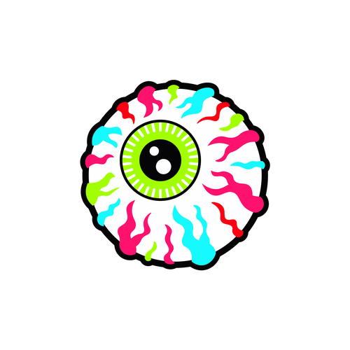 Techno Eyeball Design Design by Digital Man ✅