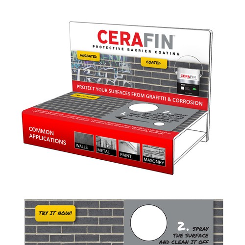 Create Eye-Catching Graphics For A Retail Counter Display! Design by trogled