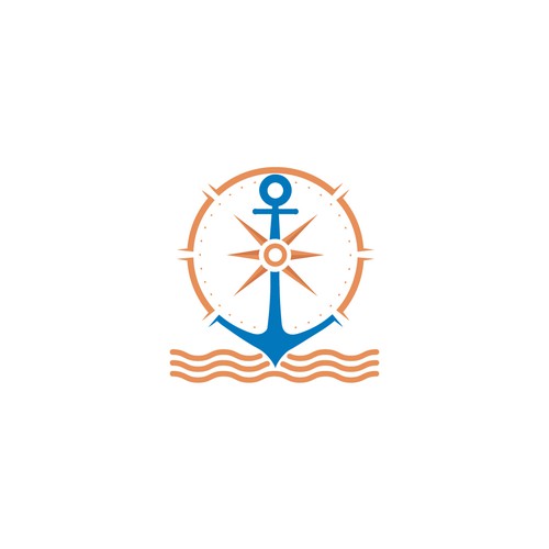 Anchor Point Logo Design by B.MOHAMED AMINE