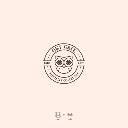 a new coffee shop logo design "owl cafe" Diseño de Ardigo Yada