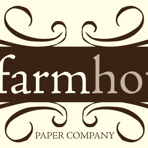 New logo wanted for FarmHouse Paper Company Réalisé par JasmineCreative