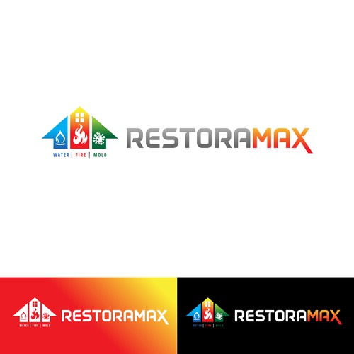 Restoration Company Branding. Design by nanda juliyan