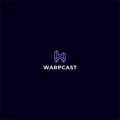 Warpcast logo Design von Blessing.Std