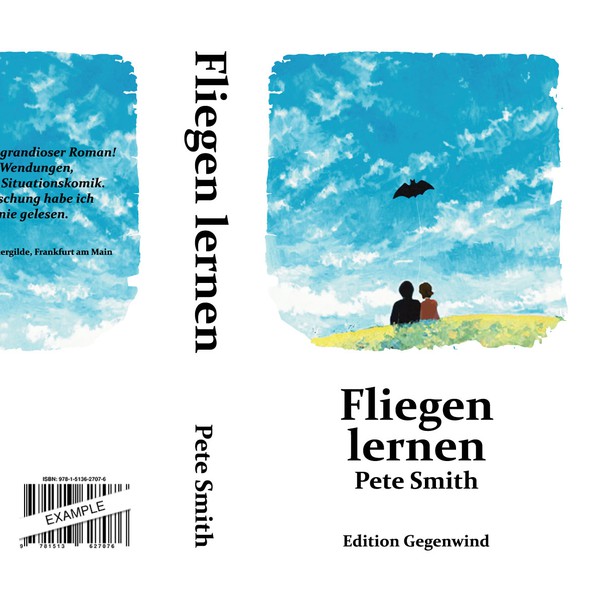 Watercolor Book Cover