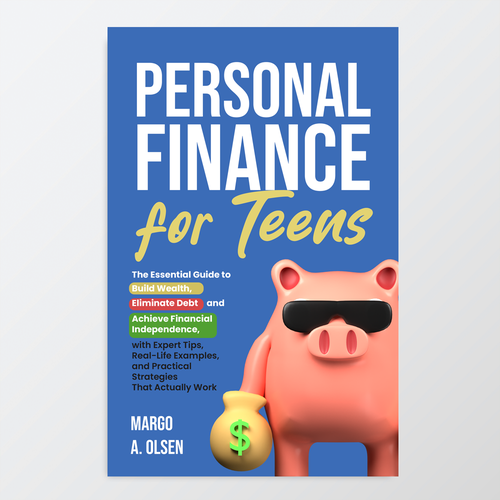 Cover design for a book about personal finance that will appeal to Gen Z Design by Lala_