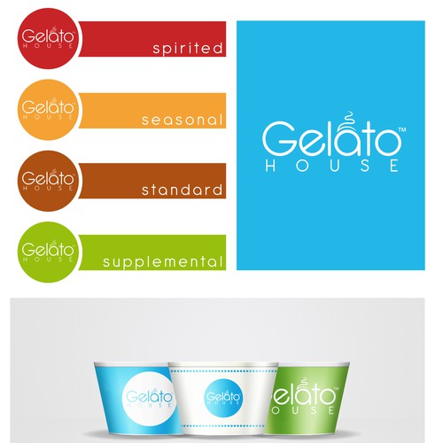 New logo wanted for GelatoHouse™  Diseño de ElFenix