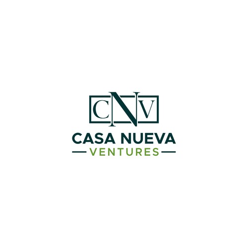 Real estate investing logo symbolizing growth Design by << NENTINEN >>