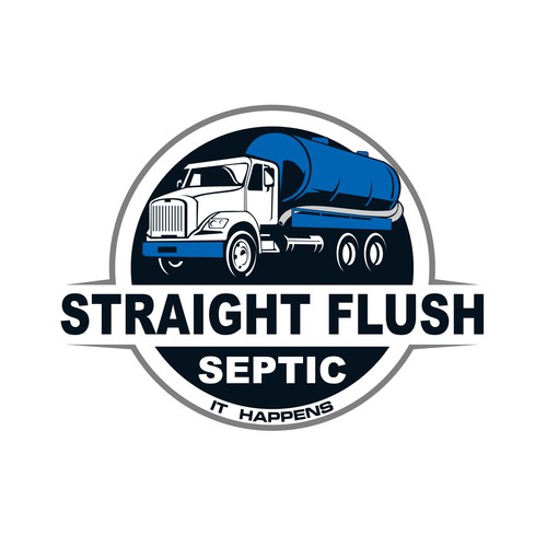 Straight Flush Septic Design by ThinkART