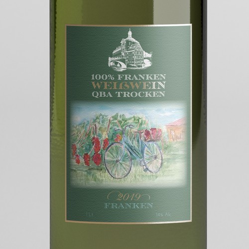 Product label contest entry by Windmill Designer™