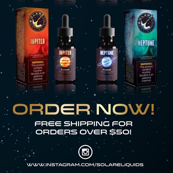 Email blast for Solar Eliquids