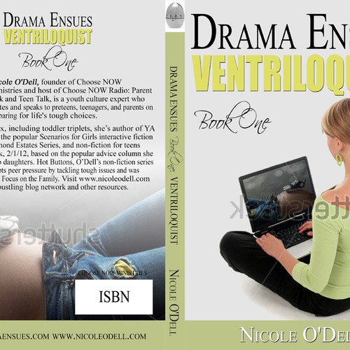 book cover for YA novel about teen pregnancy Design by LSDdesign