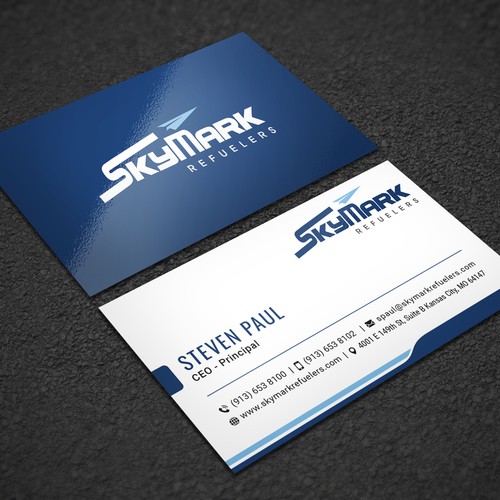 Need business card redesign for Aircraft Truck Fueling company Design by H_IMAM