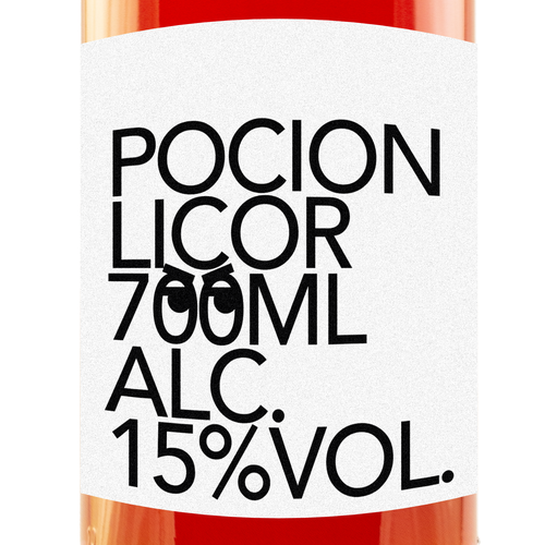 "Fresh and fun label design for an evening liqueur" Design by Bordo Studio