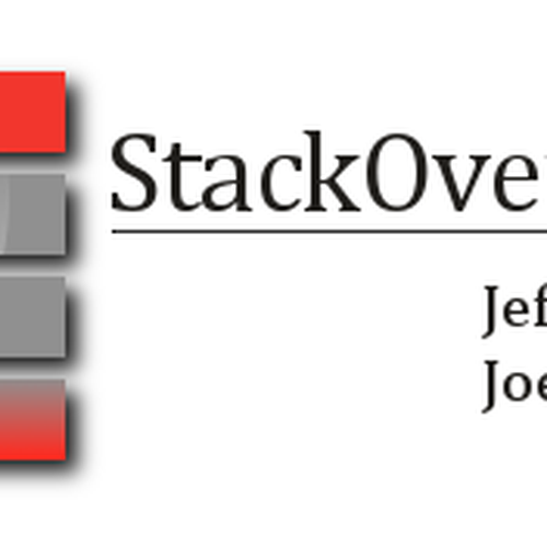 logo for stackoverflow.com デザイン by MohoDaloho