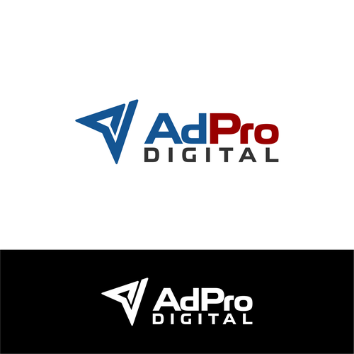 AdPro Digital - Logo for Digital Marketing Agency Design by -[ WizArt ]-