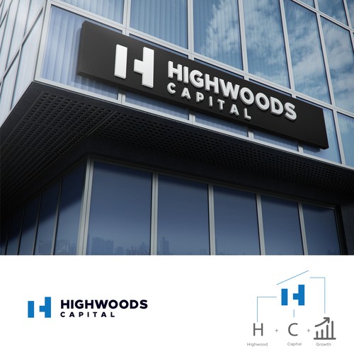 Logo Design for Highwoods Capital Design por dellfi ©