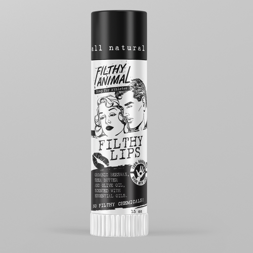 Chapstick label design Design by halesen