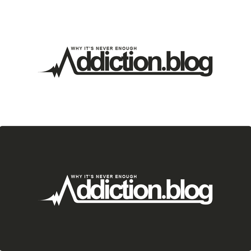 Logo for drug & alcohol blog Design by inlander.lab