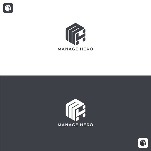 Create modern/minimal logo for software program Design by P O L _ D 3 S I G N