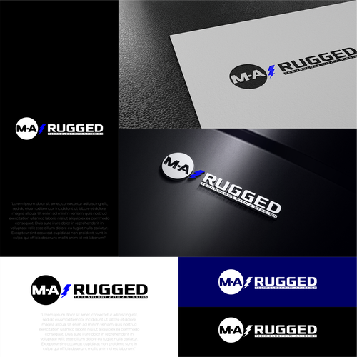 Mid-Atlantic Rugged Systems Logo and Brand Guide Design by Randy Yanuar