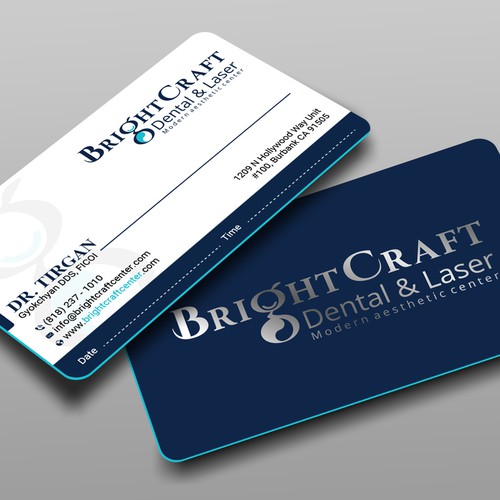 Design Modern Dental and Medical SPA business card di prosenjit_P