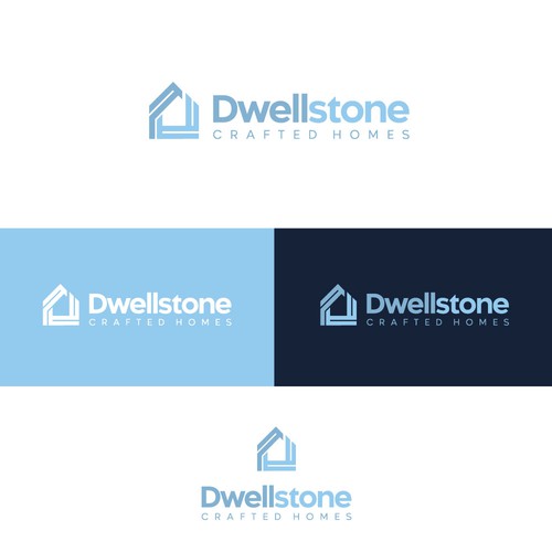 Looking for attractive logo design for a home building company. Design by unreal studio