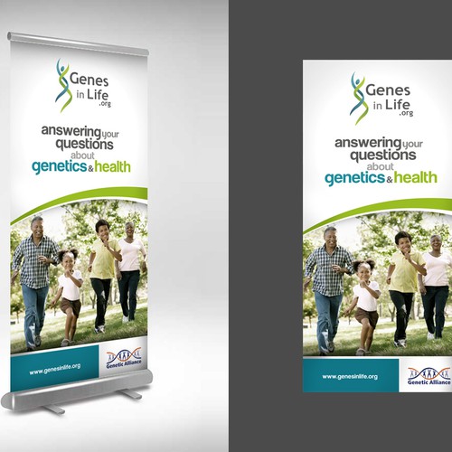 Create a conference poster for Genetic Alliance! Design by sougatacreative